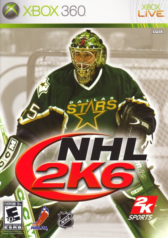NHL 2K6 box art for Xbox 360